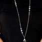 Teasingly Trendy - Blue - Paparazzi Necklace Image