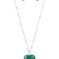 Warmhearted Glow - Green - Paparazzi Necklace Image