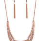 ​Stick To The ARTIFACTS - Copper - Paparazzi Necklace Image