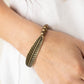 ​Featherlight Fashion - Brass - Paparazzi Bracelet Image
