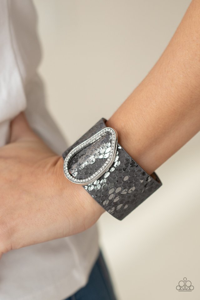 ​HISS-tory In The Making - Silver - Paparazzi Bracelet Image