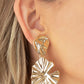 ​Empress Of The Amazon - Gold - Paparazzi Earring Image