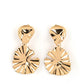 ​Empress Of The Amazon - Gold - Paparazzi Earring Image