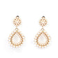 Discerning Droplets - Gold - Paparazzi Earring Image