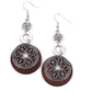 Royal Marina - Brown - Paparazzi Earring Image