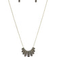 ​Monumental March - Brass - Paparazzi Necklace Image