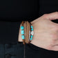 Act Natural - Blue - Paparazzi Bracelet Image