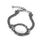 Top-Notch Drama - White - Paparazzi Bracelet Image