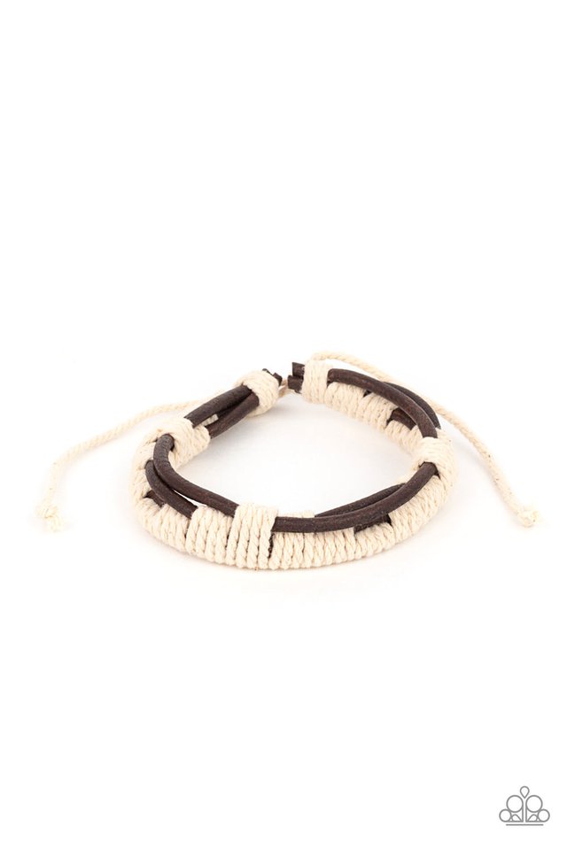 Nautical Distance - Brown - Paparazzi Bracelet Image