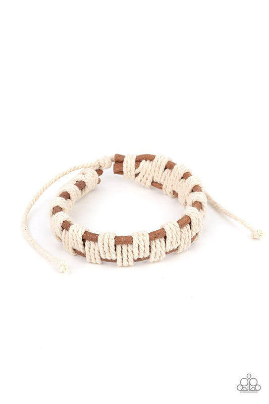 ​Rustic Terrain - Brown - Paparazzi Bracelet Image