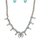 ​Luck Of The West - Blue - Paparazzi Necklace Image