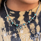 ​Luck Of The West - Blue - Paparazzi Necklace Image