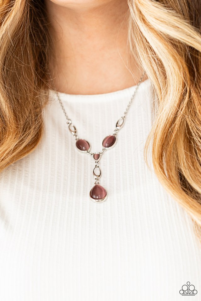 ​Ritzy Refinement - Purple - Paparazzi Necklace Image