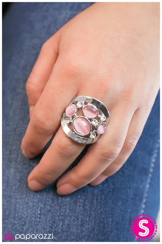 Anillo Paparazzi ~ Swept Away - Rosa