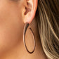 ​Fully Loaded - Copper - Paparazzi Earring Image