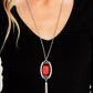 ​​Timeless Talisman - Red - Paparazzi Necklace Image