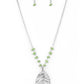 Roaming The Riverwalk - Green - Paparazzi Necklace Image