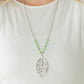 Roaming The Riverwalk - Green - Paparazzi Necklace Image