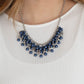 Champagne Dreams - Blue - Paparazzi Necklace Image