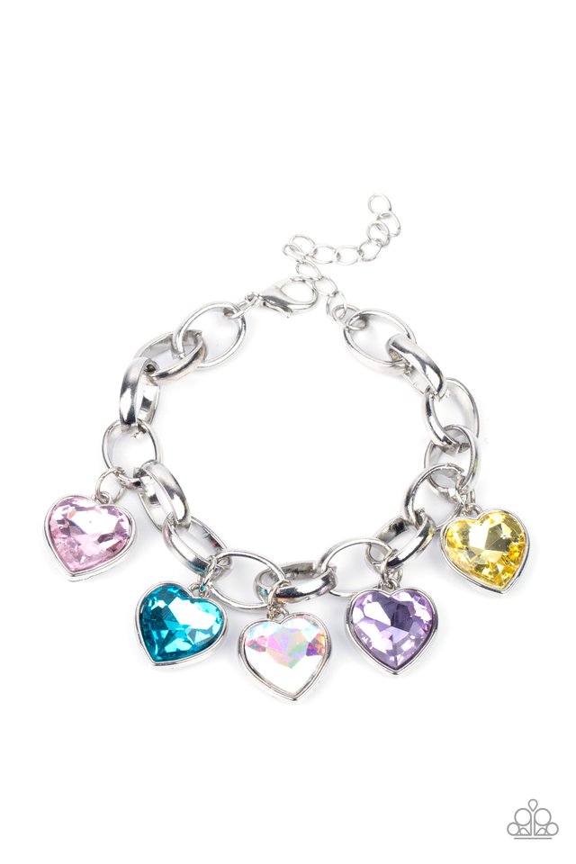 ​Candy Heart Charmer - Multi - Paparazzi Bracelet Image