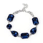 Cosmic Treasure Chest - Blue - Paparazzi Bracelet Image