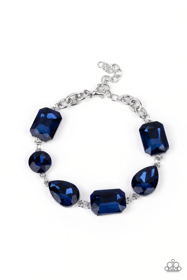 Cosmic Treasure Chest - Blue - Paparazzi Bracelet Image