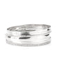 Gliding Gleam - Silver - Paparazzi Bracelet Image