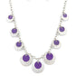 ​The Cosmos Are Calling - Purple - Paparazzi Necklace Image