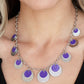​The Cosmos Are Calling - Purple - Paparazzi Necklace Image