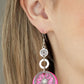 Royal Marina​ - Pink - Paparazzi Earring Image