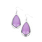 A World To SEER - Purple - Paparazzi Earring Image