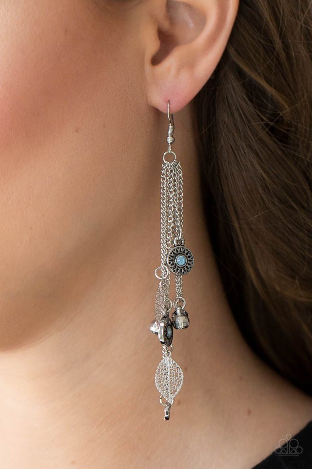 A Natural Charmer - Blue - Paparazzi Earring Image