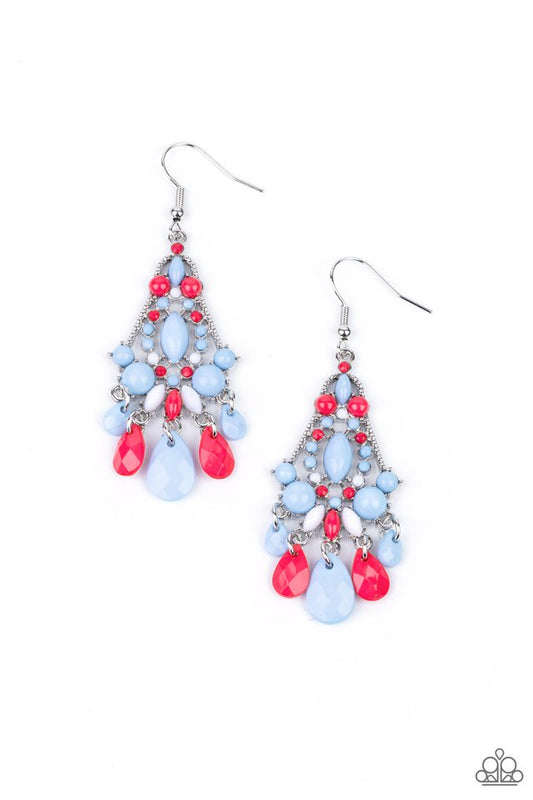 STAYCATION Home - Multi - Paparazzi Earring Image