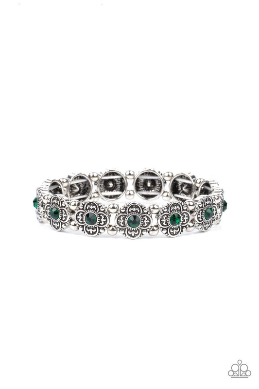 ​Trés Magnifique - Green - Paparazzi Bracelet Image