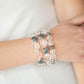 Crystal Charisma - White - Paparazzi Bracelet Image