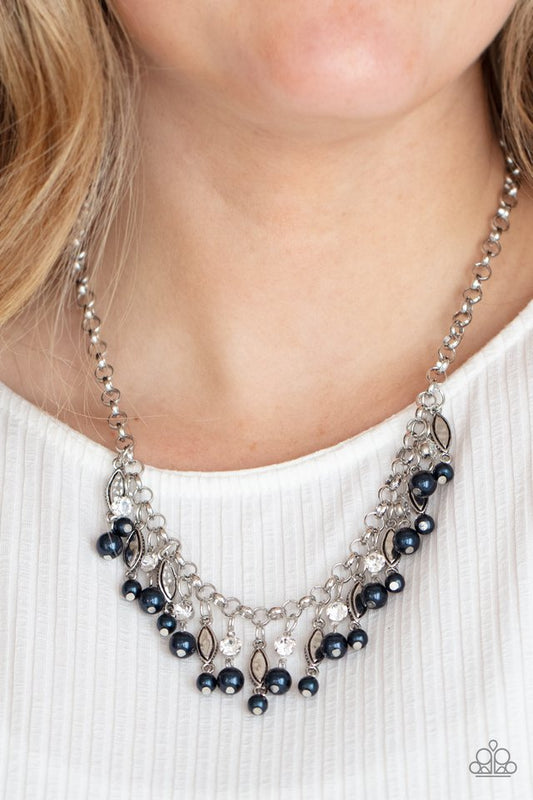 ​​Cosmopolitan Couture - Blue - Paparazzi Necklace Image