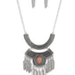 ​Desert Devotion - Brown - Paparazzi Necklace Image