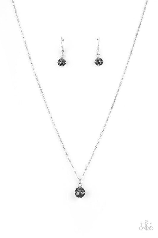 Undeniably Demure - Silver - Paparazzi Necklace Image