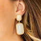 ​Meet Me At The Plaza - Gold - Paparazzi Earring Image