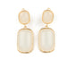 ​Meet Me At The Plaza - Gold - Paparazzi Earring Image