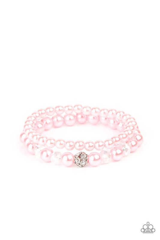 Cotton Candy Dreams - Pink - Paparazzi Bracelet Image