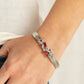 A Chic Clique - Red - Paparazzi Bracelet Image