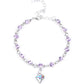Sweet Sixteen - Purple - Paparazzi Bracelet Image