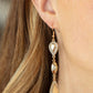 ​Test of TIMELESS - Gold - Paparazzi Earring Image