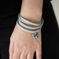 Wonderfully Worded - Silver - Paparazzi Bracelet Image