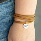 Wonderfully Worded - Brown - Paparazzi Bracelet Image