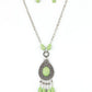Cowgirl Couture - Green - Paparazzi Necklace Image