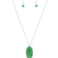 Elemental Elegance - Green - Paparazzi Necklace Image