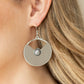 Record-Breaking Brilliance - Silver - Paparazzi Earring Image