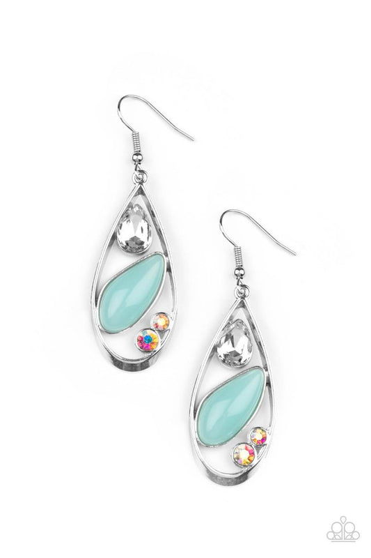 ​Harmonious Harbors - Blue - Paparazzi Earring Image